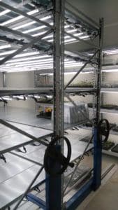 Stockage sur Rayonnage mobile - Ile de France et région Parisienne